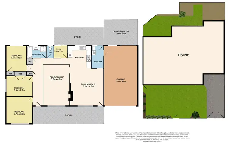 Floorplan of Homely unit listing, 1/6 Westham Crescent, Bayswater VIC 3153