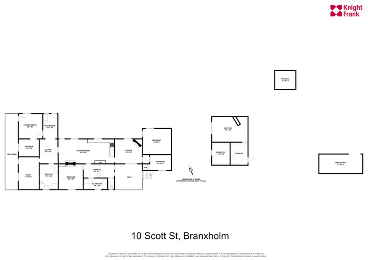 Floorplan of Homely house listing, 10 Scott Street, Branxholm TAS 7261