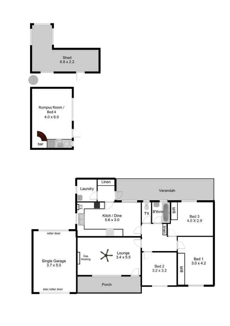 Floorplan of Homely house listing, 19 Beatrice Avenue, Seaton SA 5023