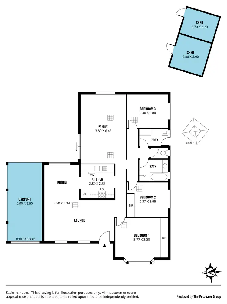 Floorplan of Homely house listing, 90 Mawson Circuit, Woodcroft SA 5162