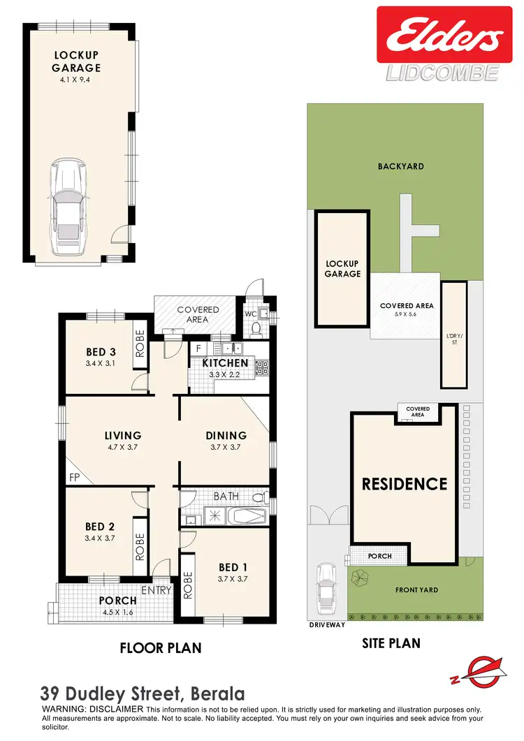 Floorplan of Homely house listing, 39 DUDLEY STREET, Berala NSW 2141