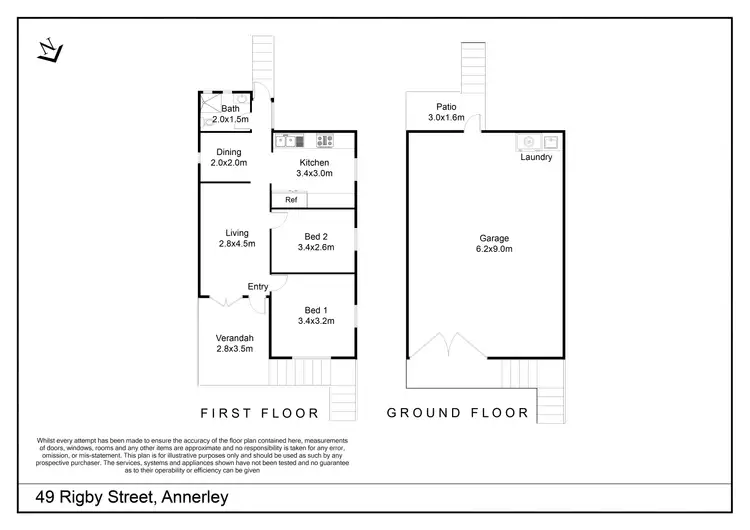 Floorplan of Homely house listing, 49 Rigby St, Annerley QLD 4103