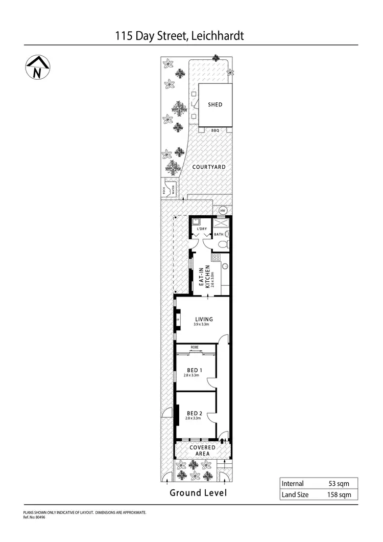 Floorplan of Homely house listing, 115 Day Street, Leichhardt NSW 2040