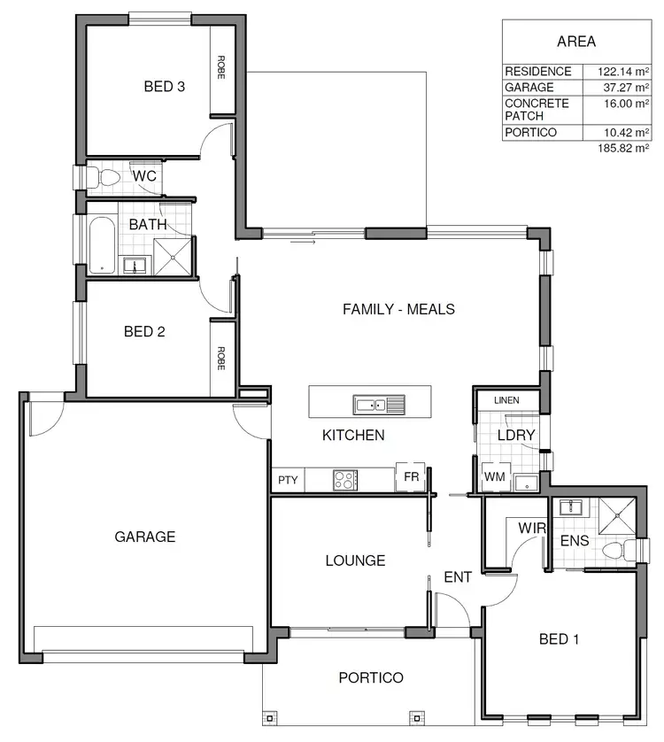Floorplan of Homely house listing, 17 Ridings Road, Googong NSW 2620