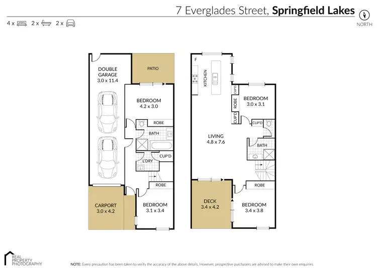 Floorplan of Homely house listing, 7 Everglades Street, Springfield Lakes QLD 4300
