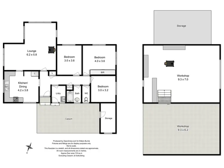 Floorplan of Homely house listing, 56 Counsel Street, Zeehan TAS 7469