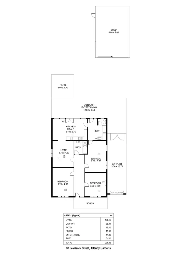 Floorplan of Homely house listing, 37 Lewanick Street, Allenby Gardens SA 5009