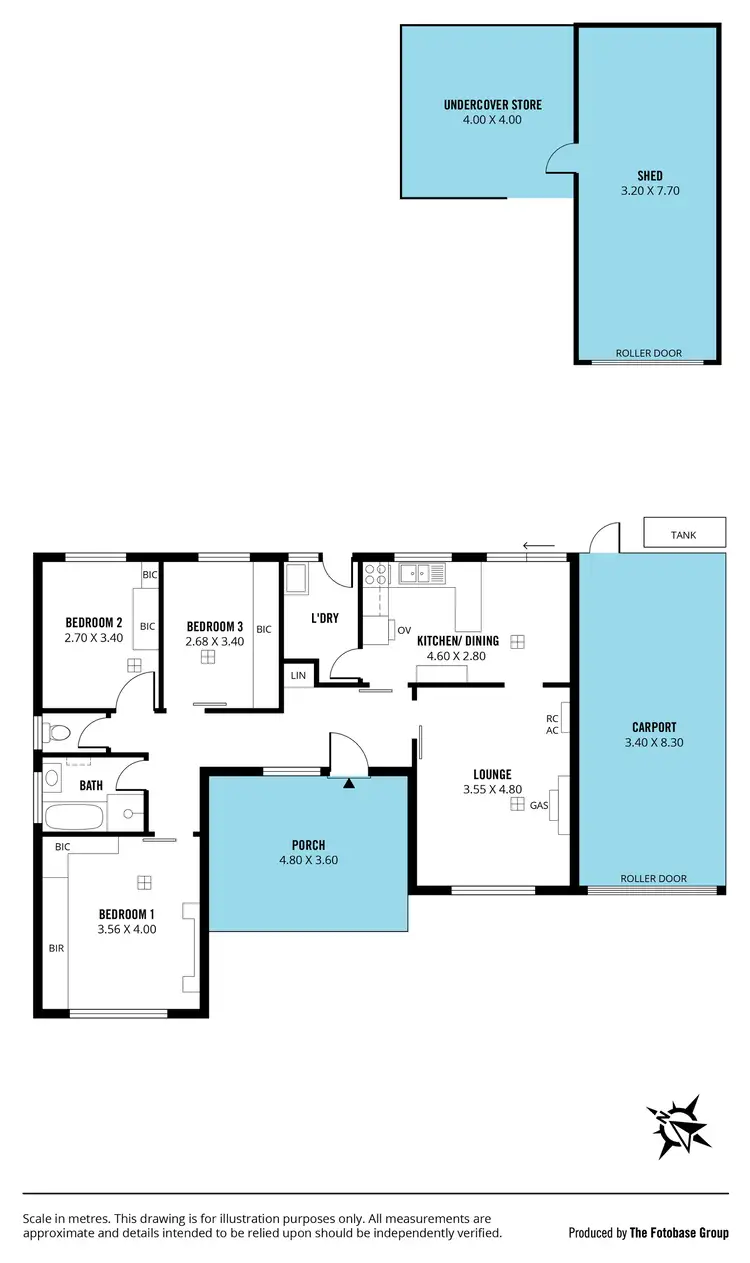 Floorplan of Homely house listing, 116 Hillier Road, Reynella SA 5161