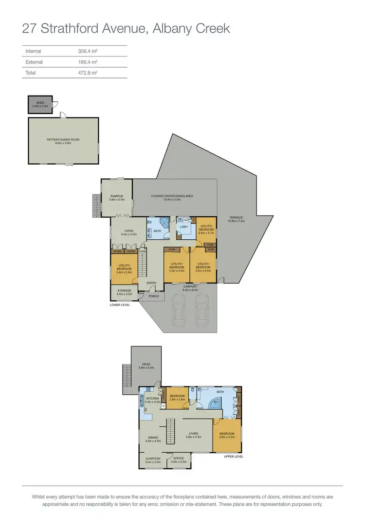 Floorplan of Homely house listing, 27 Strathford Avenue, Albany Creek QLD 4035