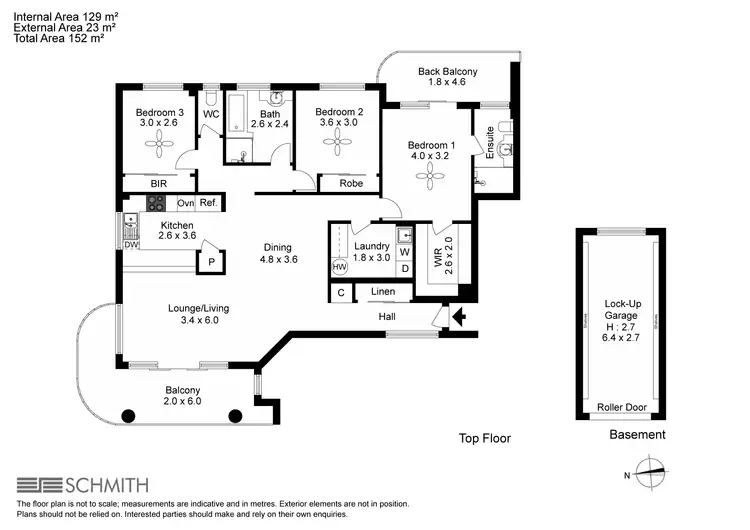 Floorplan of Homely apartment listing, 24/1 Botany Crescent, Tweed Heads NSW 2485