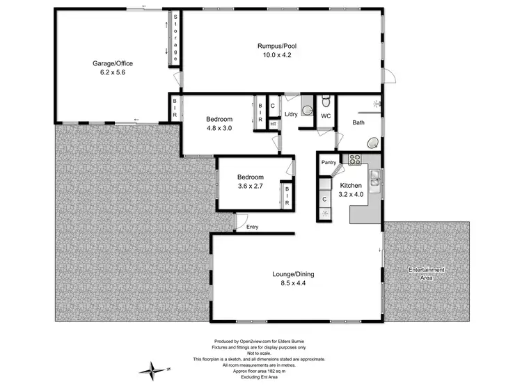 Floorplan of Homely unit listing, 16B Paramount Court, Shorewell Park TAS 7320