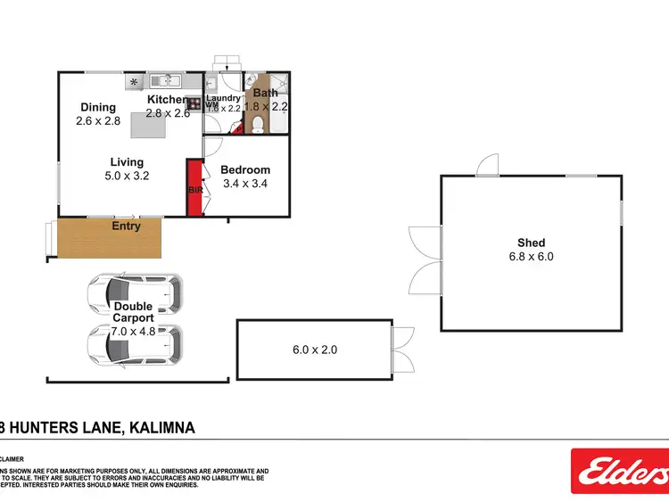 Floorplan of Homely house listing, 78 Hunters Lane, Kalimna VIC 3909