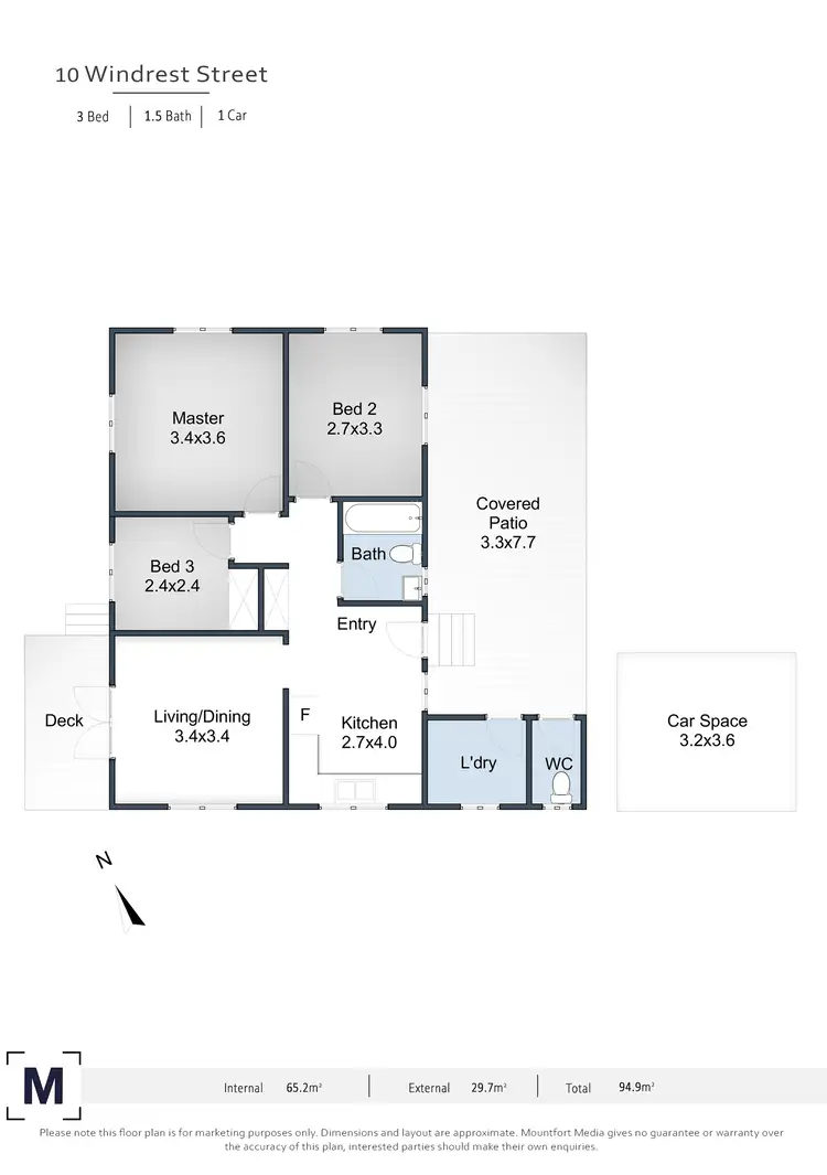 Floorplan of Homely house listing, 10 Windrest Street, Strathpine QLD 4500