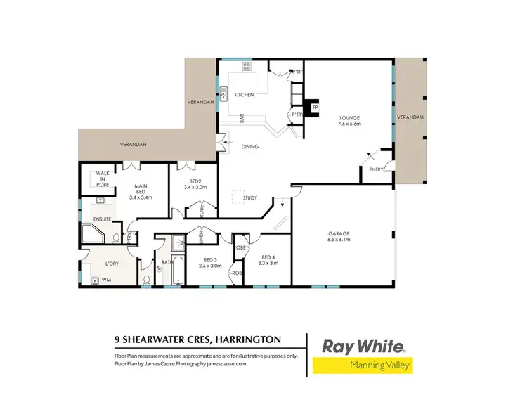 Floorplan of Homely house listing, 9 Shearwater Crescent, Harrington NSW 2427