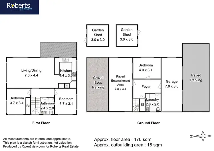 Floorplan of Homely house listing, 30 Old Spring Bay Road, Swansea TAS 7190