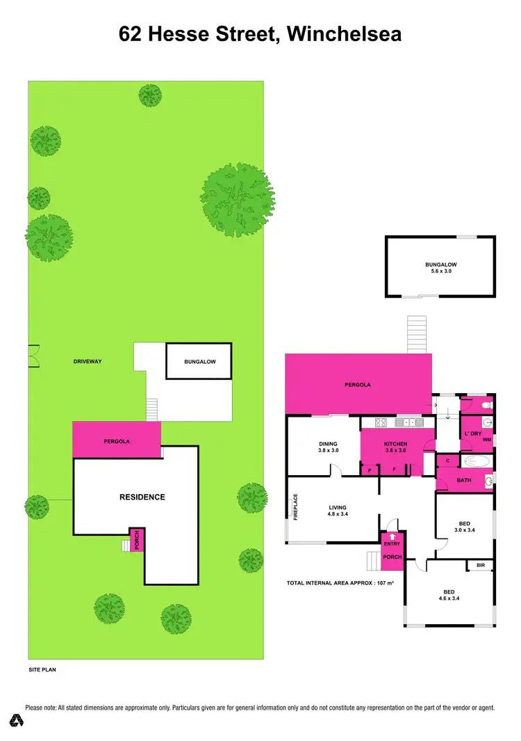Floorplan of Homely house listing, 62 Hesse Street, Winchelsea VIC 3241