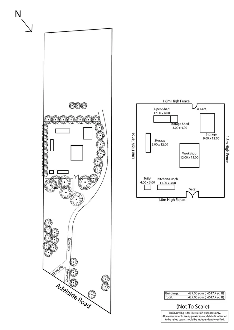 Floorplan of Homely house listing, 25 Adelaide Road, Lameroo SA 5302