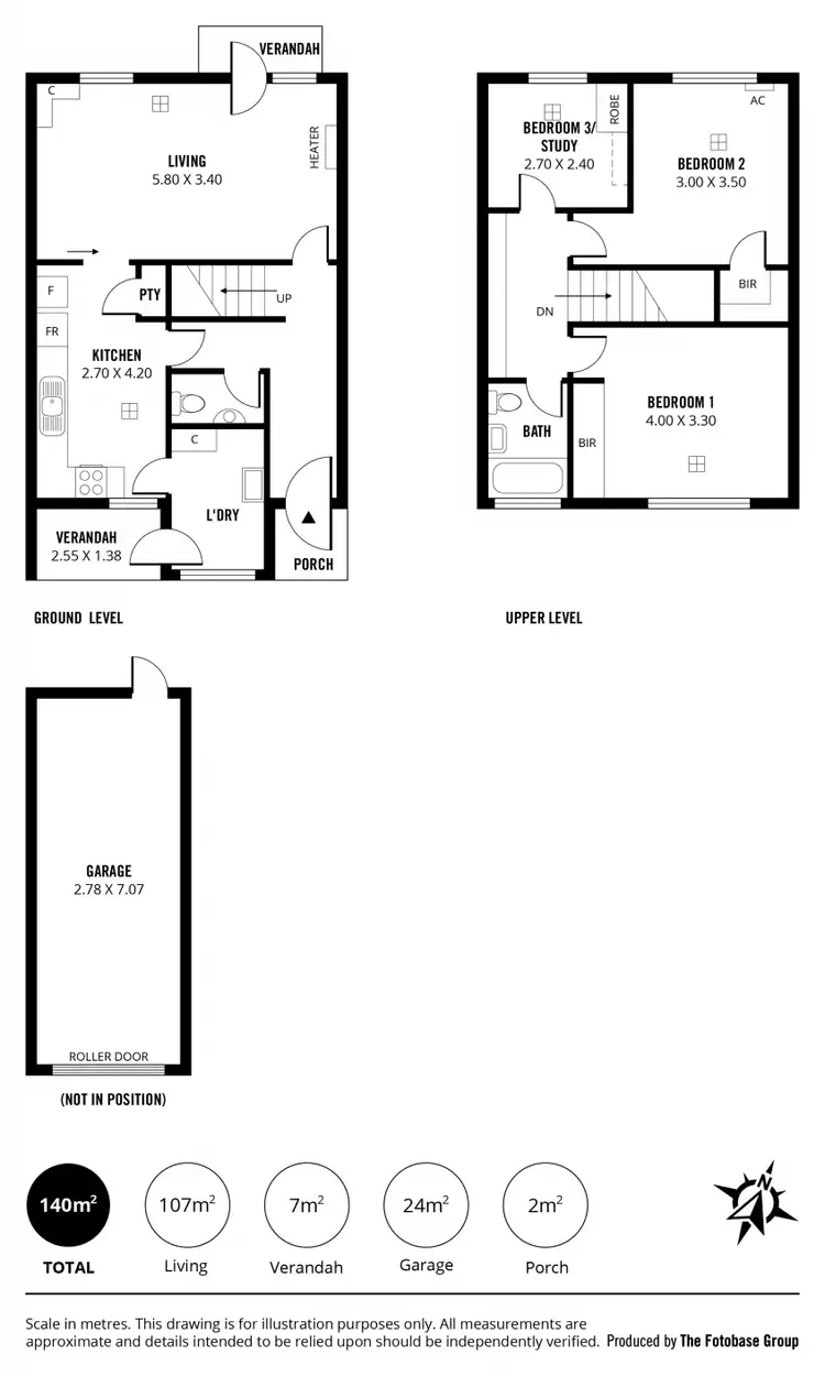Floorplan of Homely townhouse listing, 23 Pelican Place, Semaphore Park SA 5019