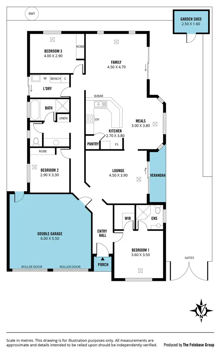 Floorplan of Homely house listing, 22 Rialto Street, Morphett Vale SA 5162