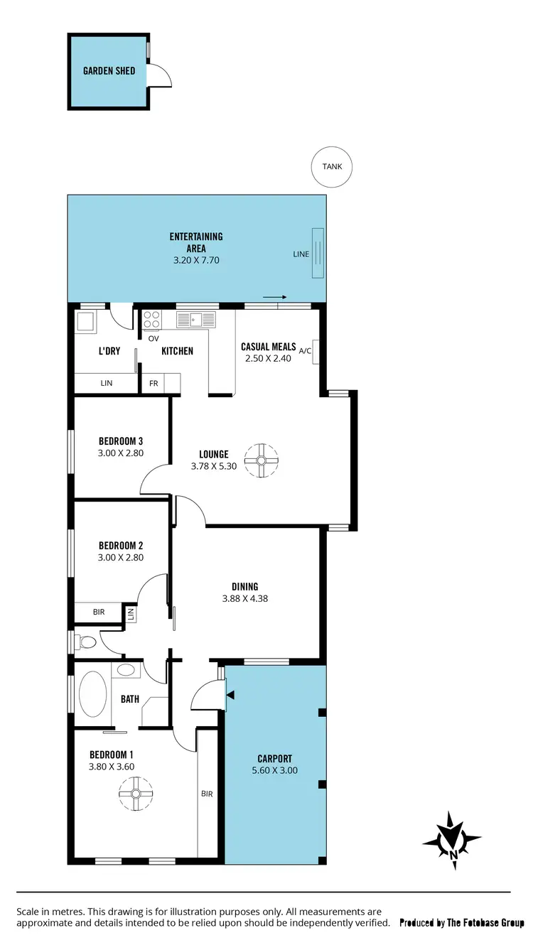 Floorplan of Homely house listing, 23 Mildara Close, Woodcroft SA 5162