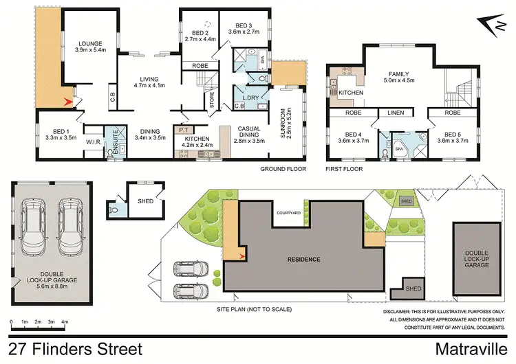 Floorplan of Homely house listing, 27 Flinders Street, Matraville NSW 2036