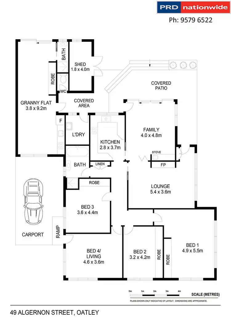 Floorplan of Homely house listing, 49 Algernon Street, Oatley NSW 2223