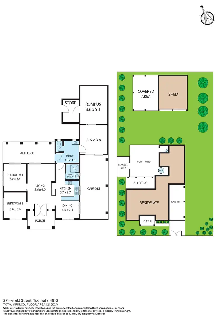 Floorplan of Homely house listing, 27 Herald Street, Toomulla QLD 4816