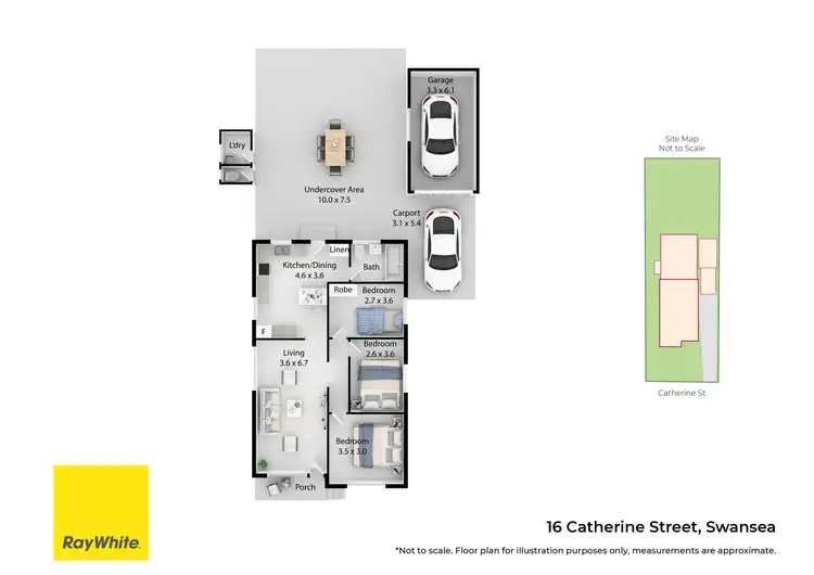 Floorplan of Homely house listing, 16 Catherine Street, Swansea NSW 2281