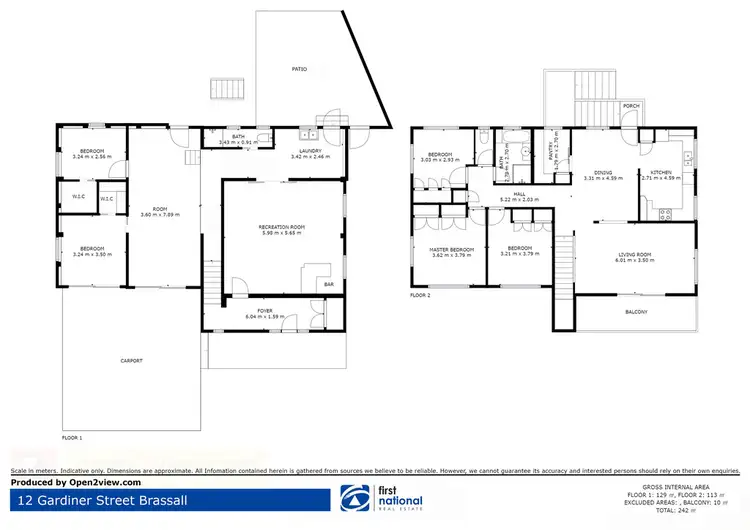 Floorplan of Homely house listing, 12 Gardiner Street, Brassall QLD 4305