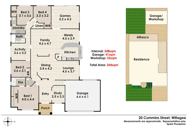 Floorplan of Homely house listing, 20 Cummins Street, Willagee WA 6156