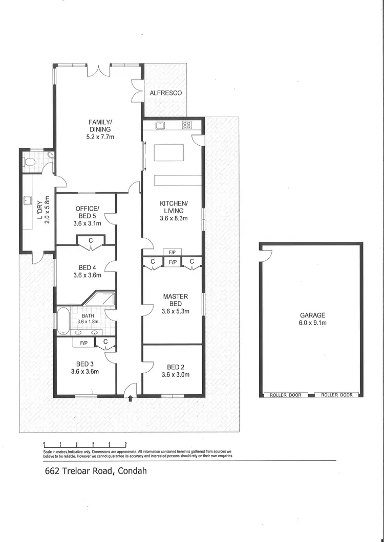 Floorplan of Homely rural property listing, 662 TRELOARS ROAD, CONDAH via, Hamilton VIC 3300