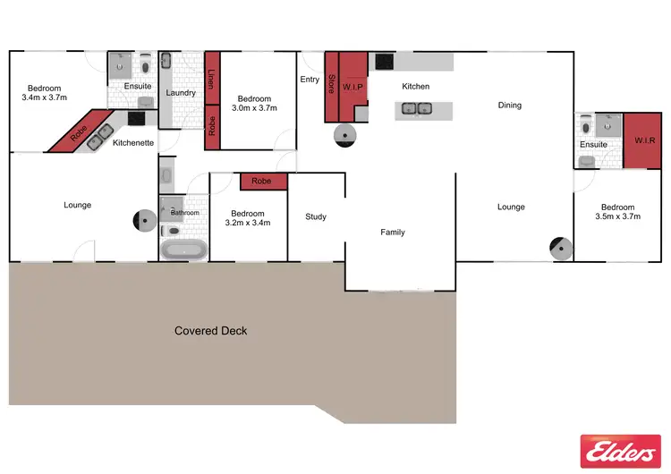 Floorplan of Homely rural property listing, 163 BUNDERRA DRIVE, Boolarra VIC 3870