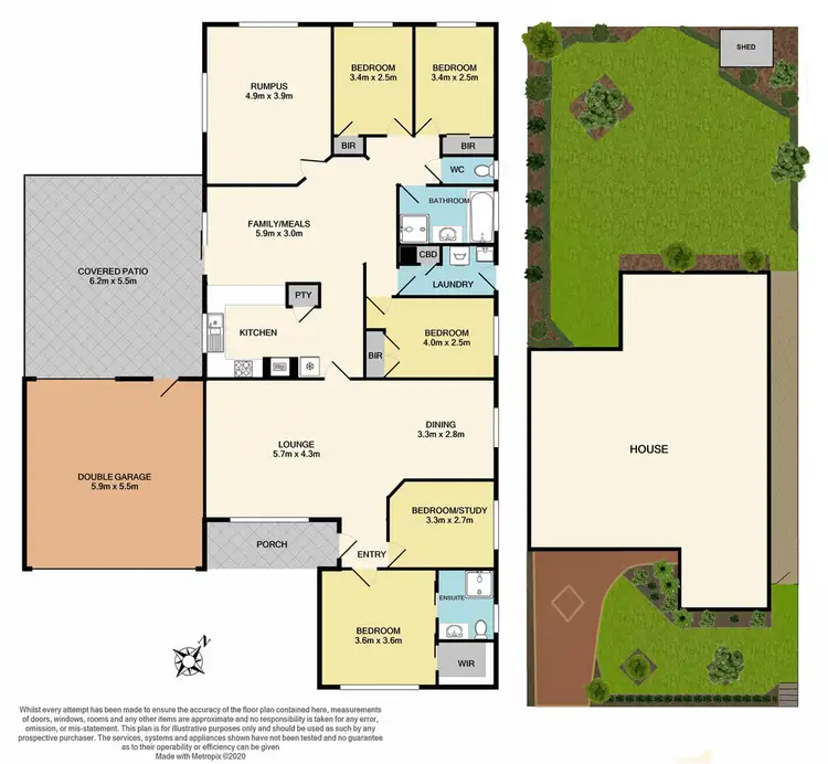 Floorplan of Homely house listing, 53 Wyandra Way, Rowville VIC 3178