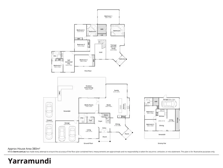 Floorplan of Homely rural property listing, 5 Kestrel Way, Yarramundi NSW 2753