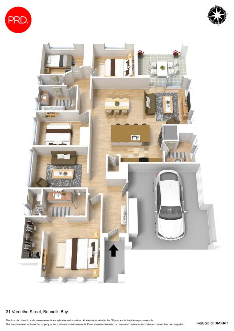 Floorplan of Homely house listing, 31 Verdelho Street, Bonnells Bay NSW 2264
