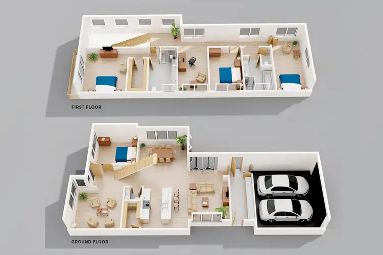 Floorplan of Homely house listing, 15 Coppin Lane, Caroline Springs VIC 3023