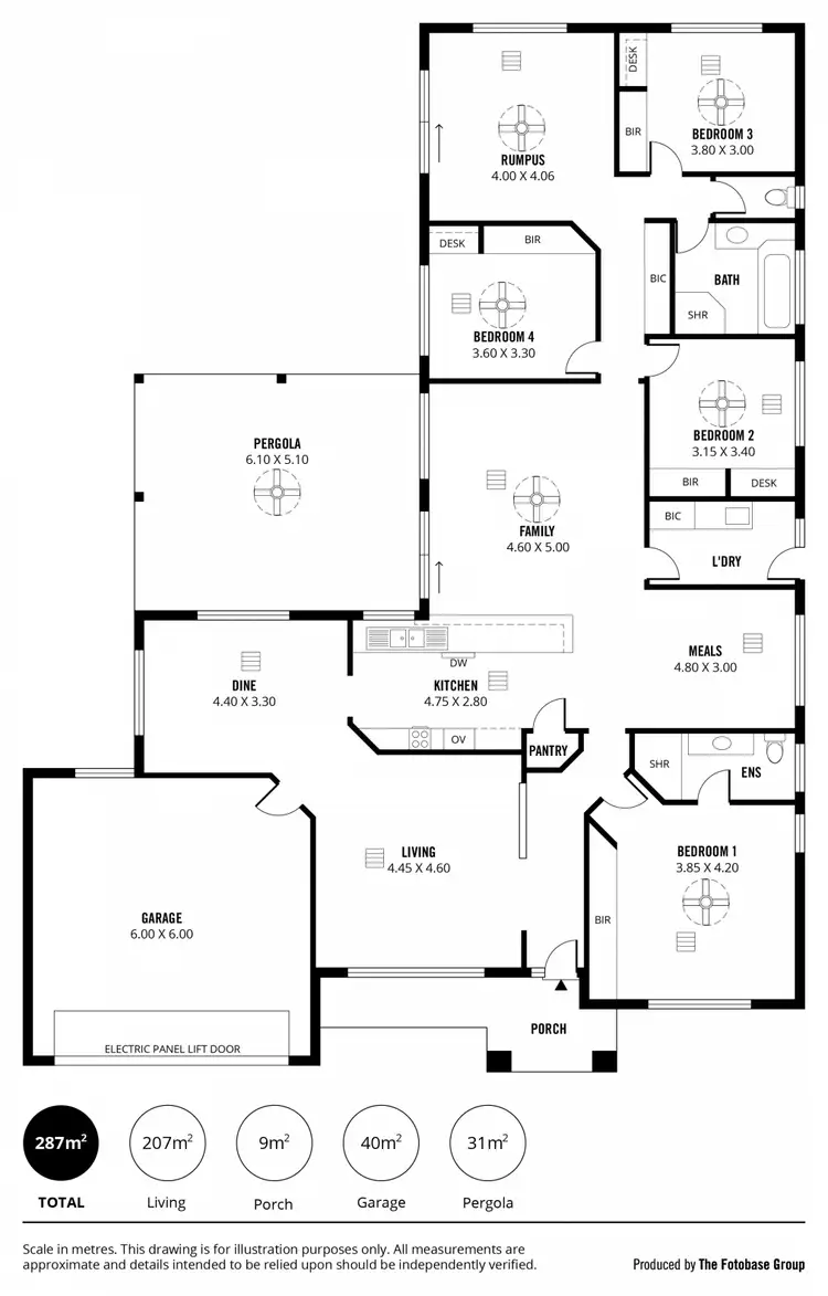 Floorplan of Homely house listing, 2 Osprey Court, Hallett Cove SA 5158