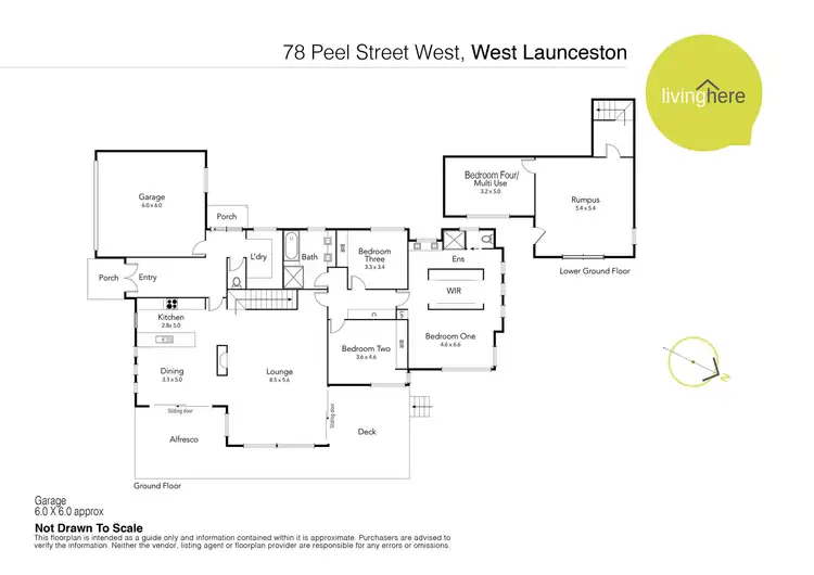Floorplan of Homely house listing, 78 Peel Street West, West Launceston TAS 7250