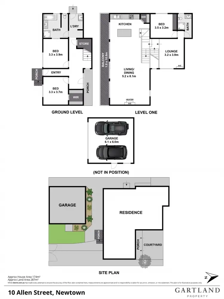 Floorplan of Homely house listing, 10 Allen Street, Newtown VIC 3220