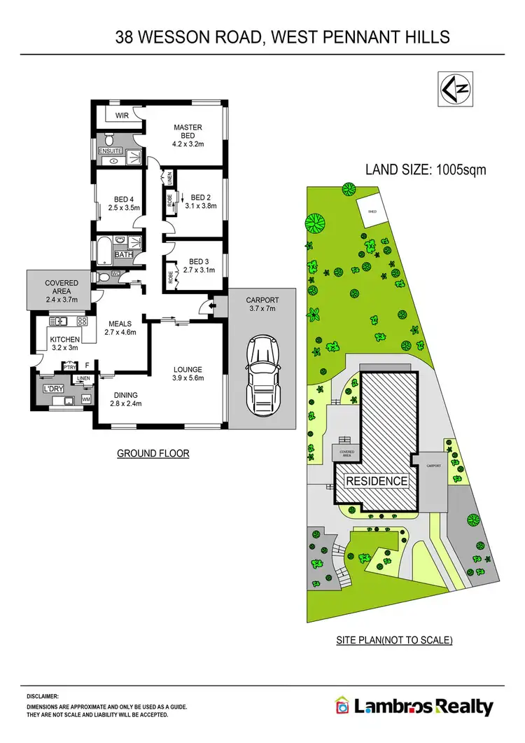 Floorplan of Homely house listing, 38 Wesson Rd, West Pennant Hills NSW 2125