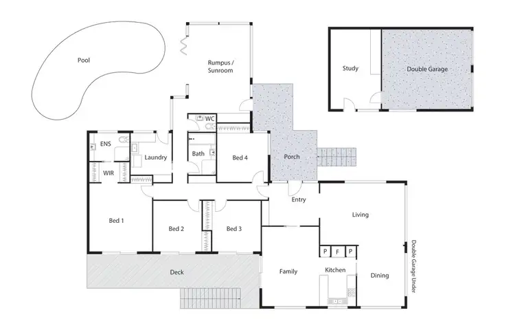 Floorplan of Homely house listing, 5 Bertel Place, Chapman ACT 2611
