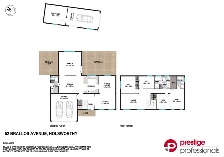 Floorplan of Homely house listing, 52 Brallos Avenue, Holsworthy NSW 2173