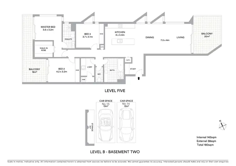 Floorplan of Homely unit listing, 502/29 Canberra Terrace - Aqua View, Kings Beach QLD 4551