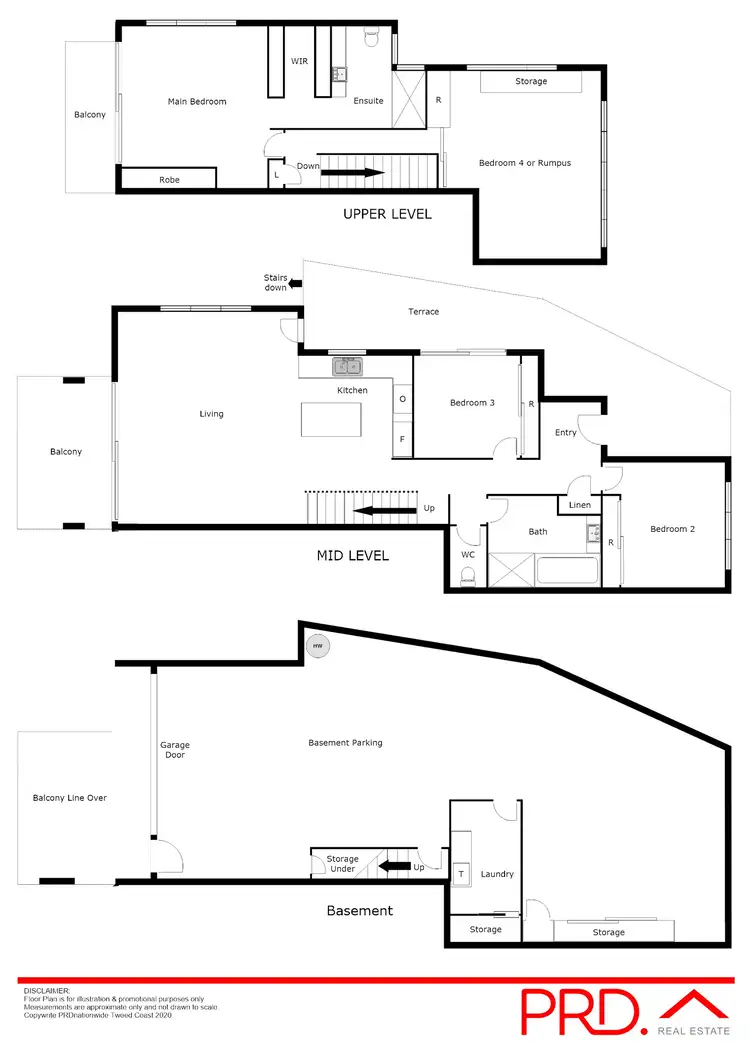 Floorplan of Homely semi-detached listing, 2/26 Sutherland Street, Kingscliff NSW 2487
