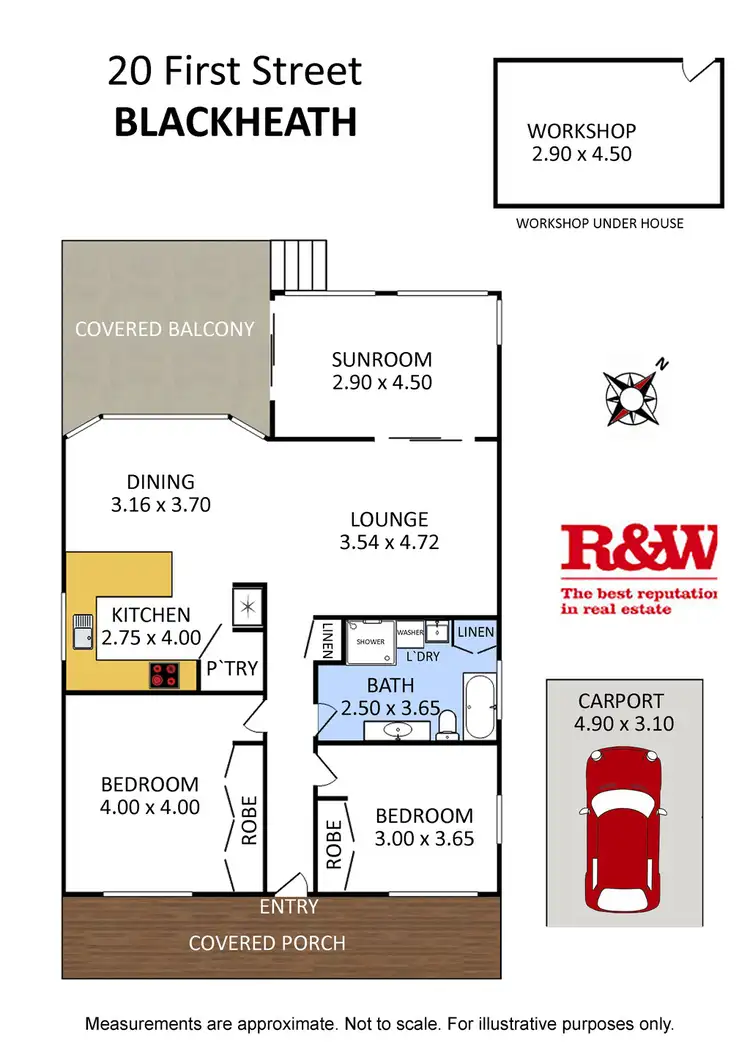 Floorplan of Homely house listing, 20 First Street, Blackheath NSW 2785