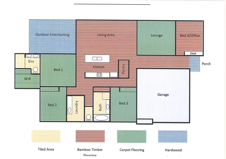 Floorplan of Homely house listing, 1 Scenic Court, Gowrie Junction QLD 4352