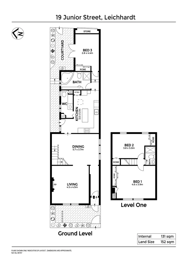 Floorplan of Homely house listing, 19 Junior Street, Leichhardt NSW 2040