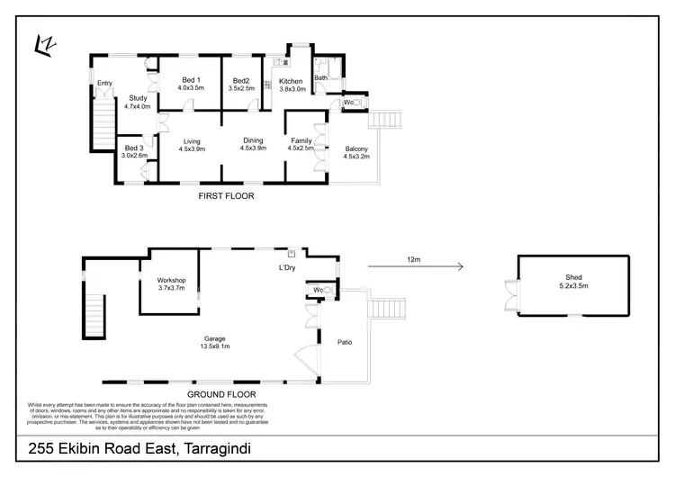 Floorplan of Homely house listing, 255 Ekibin Road East, Tarragindi QLD 4121