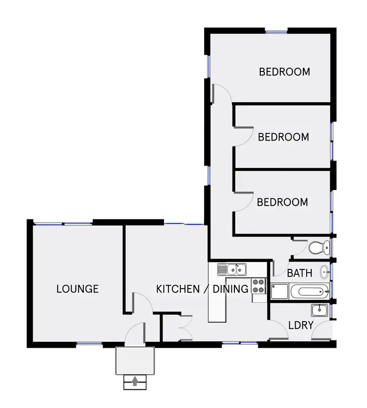 Floorplan of Homely house listing, 4 Edlington Street, Fraser ACT 2615