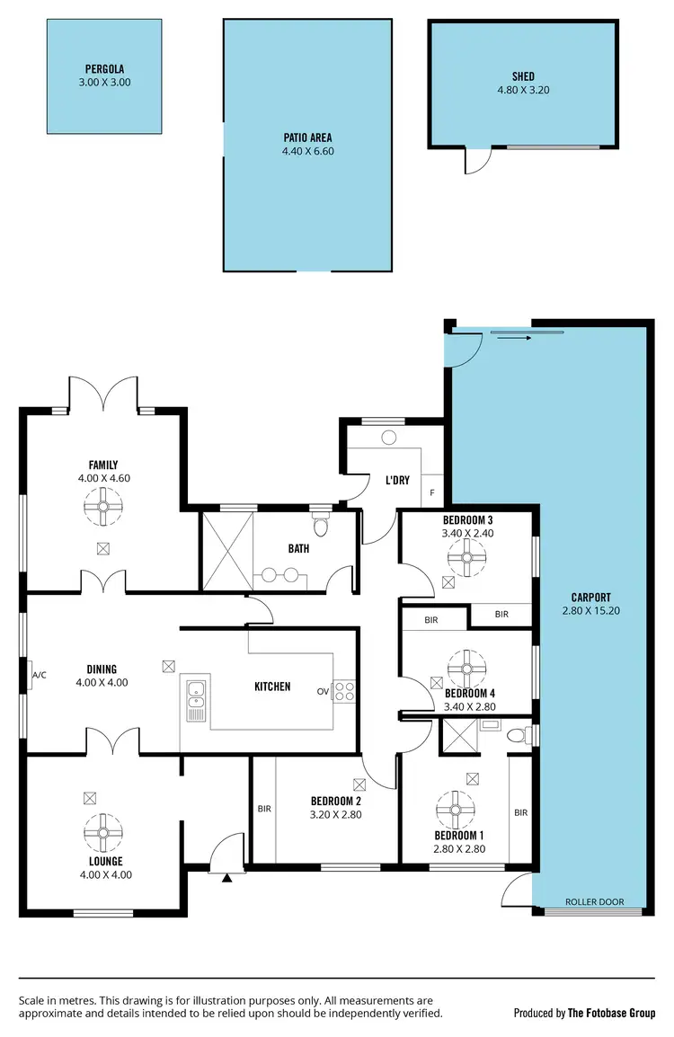 Floorplan of Homely house listing, 25 Judith Crescent, Morphett Vale SA 5162